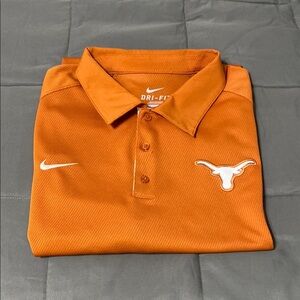 Nike Dri-Fit University of Texas Longhorn polo. XXL